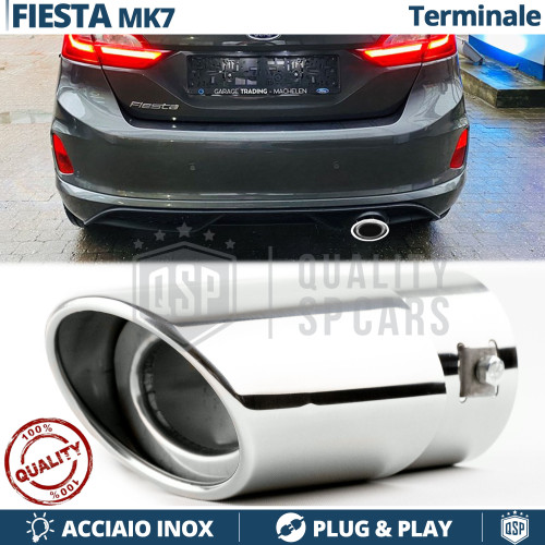 Terminale scarico ovale - terminale, di