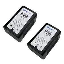 2x batteria Li-Ion V-Mount