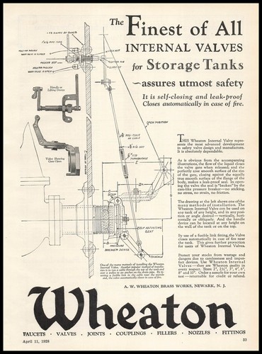 Pubblicità 1928 wheaton - w,