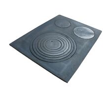 PIASTRA IN GHISA SPARTITI CUCINA FORNO 3 FORI GHISA 63x48cm / 68x52cm CAST IRON