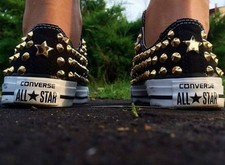 Converse Nere all star Basse