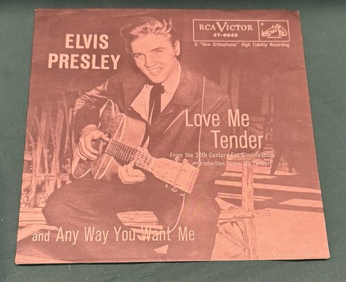 Elvis presley rca 6643 - 47-6643, love