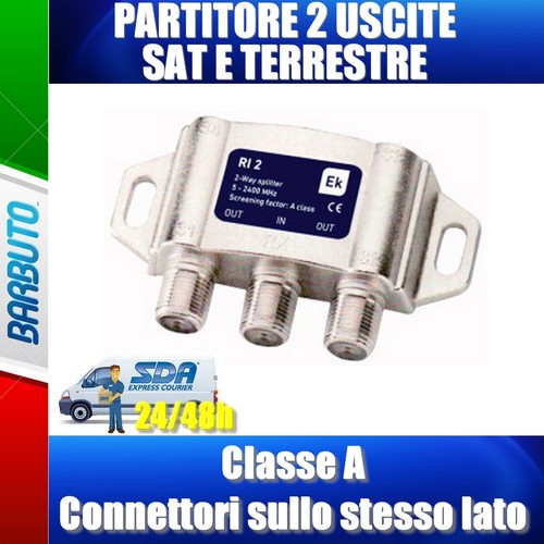Partitore con connettori 2 - con, f