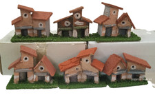 Set di 6 casette legno e