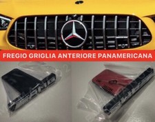 Logo Fregio AMG Griglia Anteriore MERCEDES Classe A B C CLA GLA E Emblema Paname