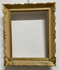 DECORATIVA CORNICE D'EPOCA-BELLE DIMENSIONI-PER OPERE D'ARTE DISEGNI STAMPE FOTO