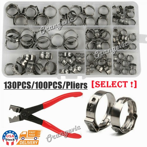 130 100pcs hose clamp - 130/100pcs,