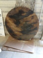 Antico Piano Rotondo a finto marmo per Tavolo  XVIII sec 107cm diametro