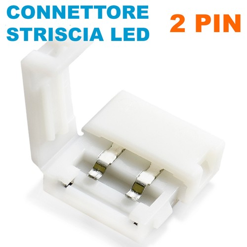 Connettore clip striscia led - connettore,