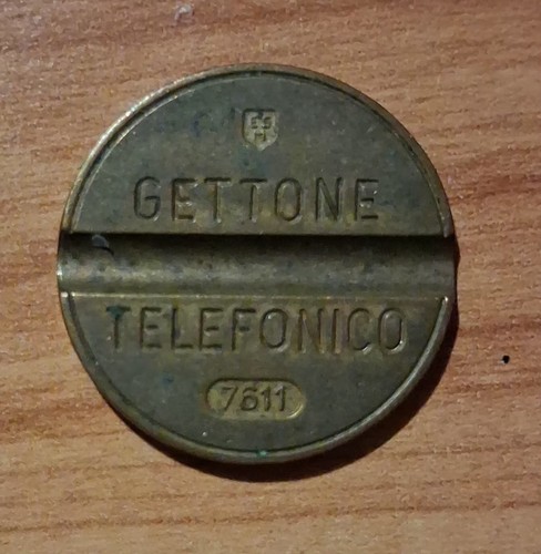 Gettone telefonico esm 7611 - gettone,