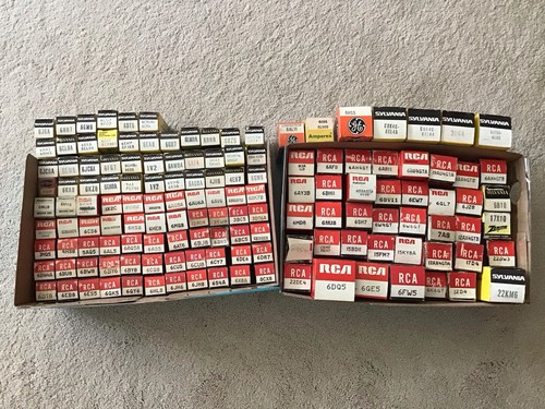 Lotto 140 tubi - , elettronici