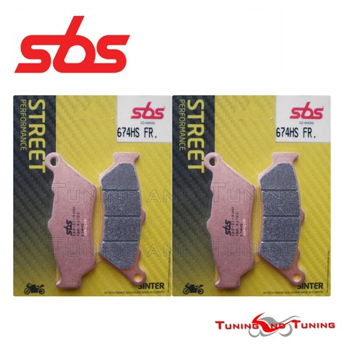 Pastiglie freno anteriori - pastiglie, sbs