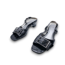 LLOYD Sandali Donna Col Tacco Alto Décolleté Scarpe Nero Tgl 38 Eu Art. 10151-98