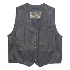 Gilet Da Biker Vintage In