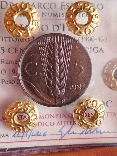 Centesimi 1924 spiga - centesimi,