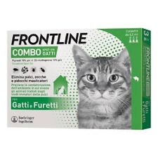 Frontline COMBO Gatto 3 Pipette  Antiparassitario Spot on GATTI
