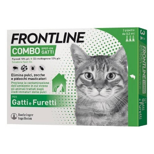 Frontline combo gatto - combo, 3