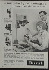 Pubblicità Anni '60 - Durst - Ingranditore Foto - 1965 - Advertising