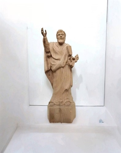 Antica statua raffigurante - , san