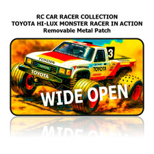 Patch rimovibile RC Car Racer Tamiya Toyota Inspired Art + Flat Bill Snapback