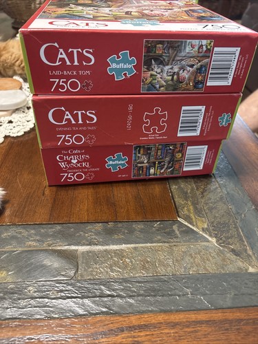 Gatti bufalo 750 puzzle - gatti,