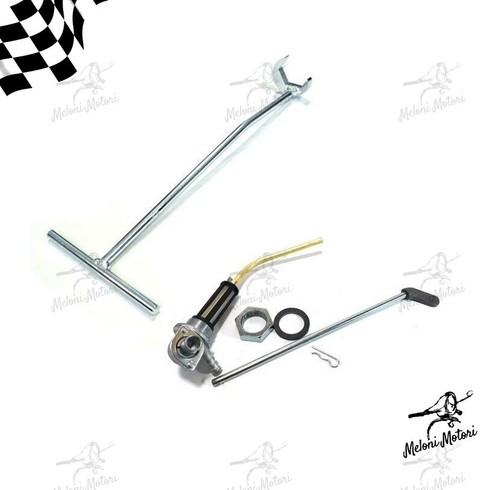 Kit rubinetto benzina - benzina, chiave