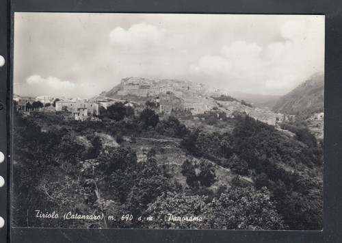 Cartolina tiriolo catanzaro - cartolina,