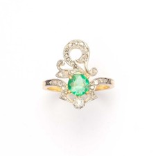 Anello antico asimmetrico - anello,
