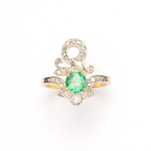 Anello antico asimmetrico - anello,