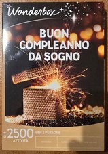 Cofanetto Regalo Wonderbox "Buon Compleanno Da Sogno"
