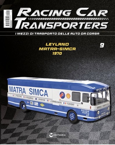 Racing car trasporter - trasporter, uscita