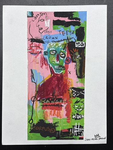Jean michel basquiat disegno - michel,