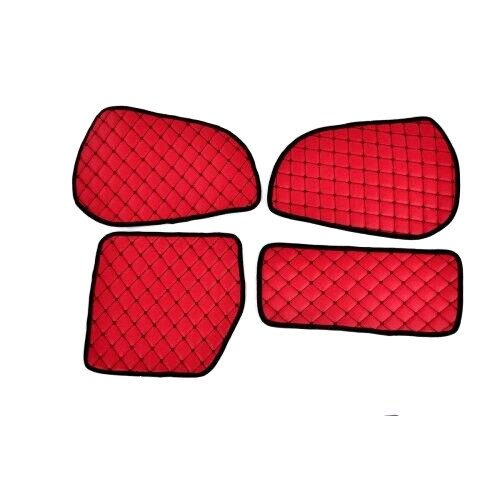 Pezzi rosso eco pelle - eco,