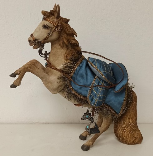 Cavallo terracotta presepe