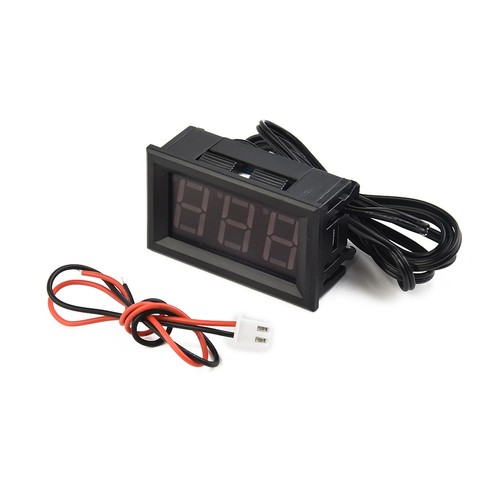 12v led termometro - dc,