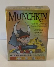 MUNCHKIN Adventure Card Board Game - Steve Jackson Games - NEW & SEALED
