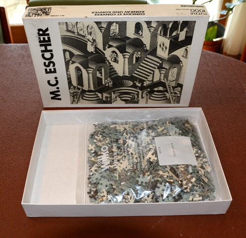Escher puzzle concavo - m.c., e