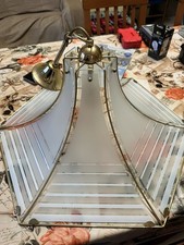 Lampadario vetro vintage - lampadario,