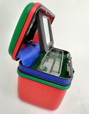 Beauty case BENETTON valigetta trucchi VINTAGE 90 UNITED COLOR -51D