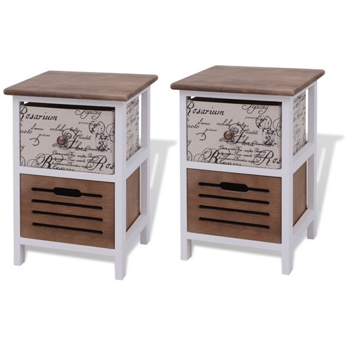 Legno paulownia comodini 2 - legno,