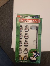 SUBBUTEO HASBRO SCOZIA CALCIO SQUADRA LEGGERA OTTIME CONDIZIONI TIPO FLESSIBILE GIOCATORI