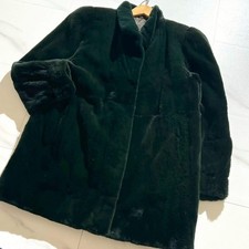 Cappotto semi lungo visone