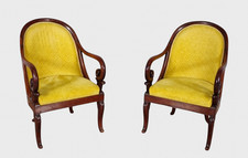 Coppia di poltrone d'epoca