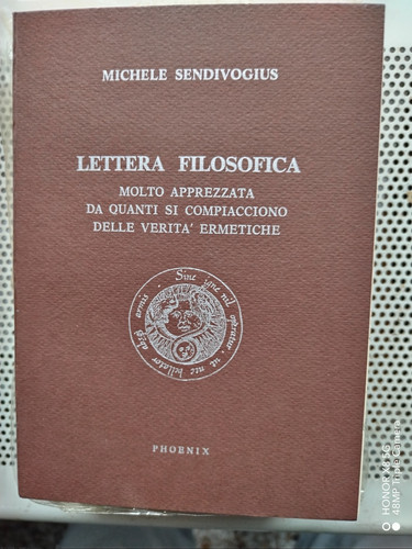 Alchimia lettera filosofica - lettera,