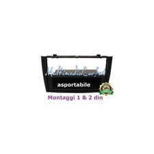 Mascherina autoradio doppio - mascherina,