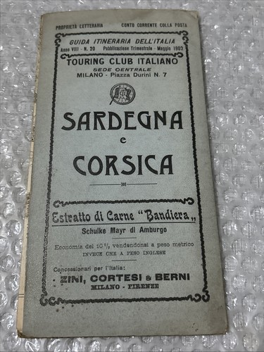 Cartina sardegna corsica - cartina,