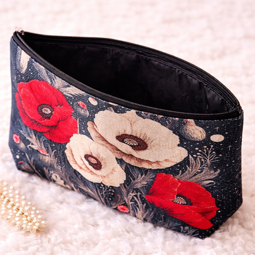 Pochette floreale papaveri - pochette,