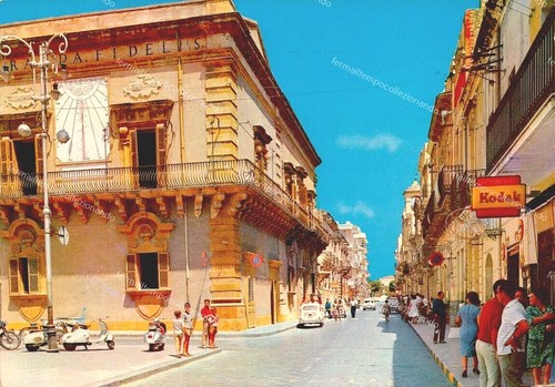 Du902 cartolina augusta via - augusta,