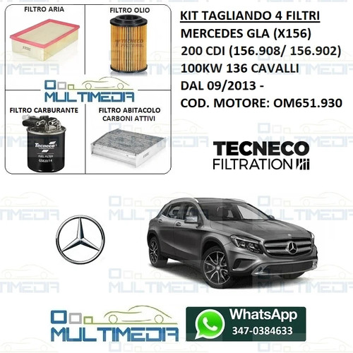 Kit tagliando filtri - kit,