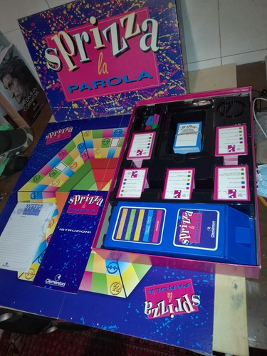 Sprizza parola gioco - la,